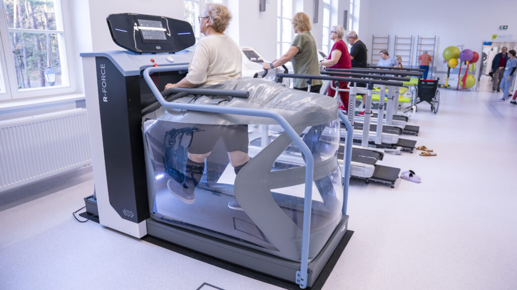 bieżnia antygrawitacyjna rehabilitacja